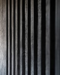 Macro detail of wooden wall edge