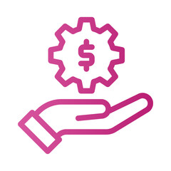 wealth gradient icon