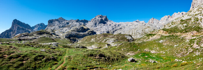 panorama of Picos de Europa - 738005928