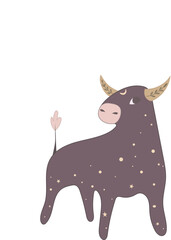 Vector template of constellations of zodiac signs for astrological, esoteric, magical sessions, magic cards for personality research. Mystical Tarot cards. Set of zodiac signs as illustration