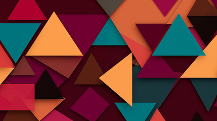 Abstract geometric composition,triangle Abstract background with geometric shapes pattern wallpaper...