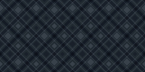 seamless diagonal tartan pattern, scottish plaid fabric with stripes, folk retro, design for fabric, textile, tablecloth, curtain, vector illustration