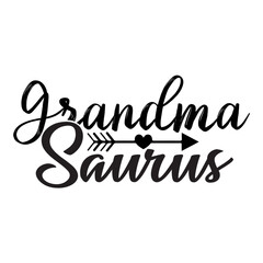 Grandma Saurus SVG Design