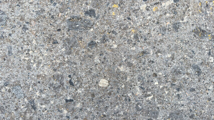 Granulated Grey Tuff Stone Texture with Small Pebbles.