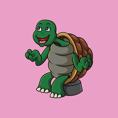 Seated Turtle