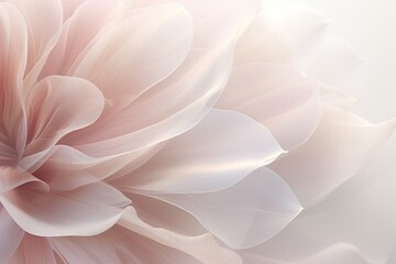 organza flower petals of delicate color
 - obrazy, fototapety, plakaty