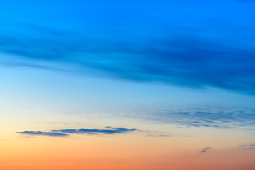 Fototapeta premium Soft morning sky. Design element