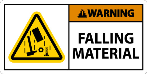 Warning Sign, Falling Material