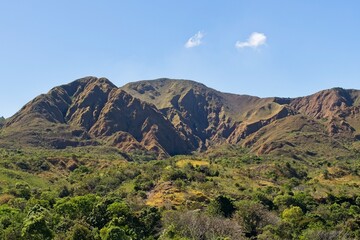 Landscape in the mountains