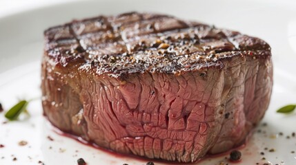 Sirlon Steak on Plate