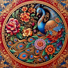 Traditional Indian Peacock  Wallpaper 