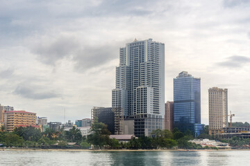 Front de mer à Sihanoukville
