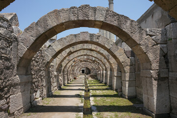 Agora of Smyrna in Izmir, Turkey