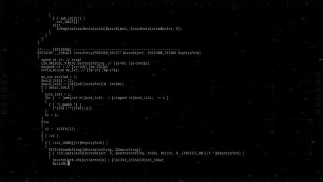 Binary data code background with glitch effect. Glitch black and white lines and pixels. Futuristic digital noise.
