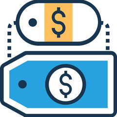 A sale tag flat icon download