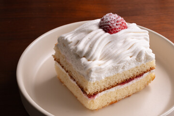 イチゴモンブラン　苺ショートケーキ