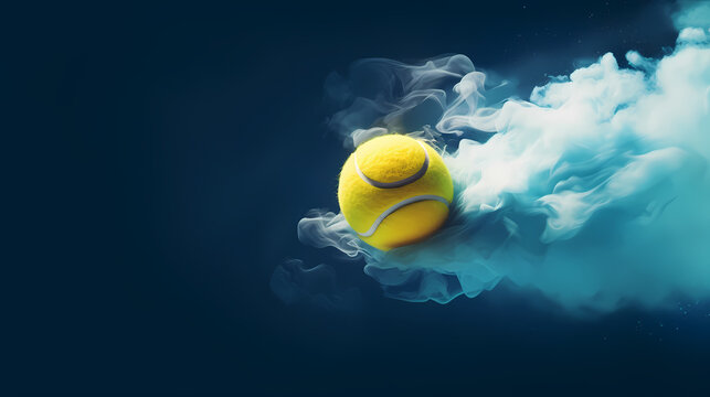 Tennis theme background