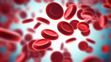 Red blood cells medical design, medical background