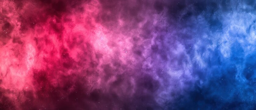 a red, blue, and purple cloud wallpaper with a star filled sky in the middle of the image.