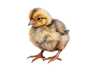 Fototapeta premium Cute chick, easter, png illustration watercolor on transparent background, for your print, postcard design, t-shirt design