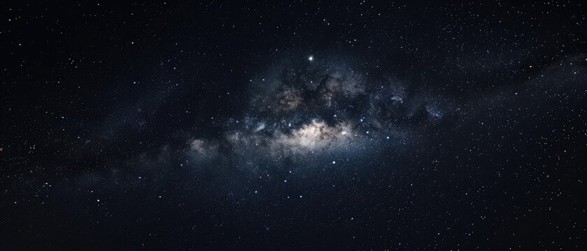 Spectacular Milky Way Galaxy in Night Sky