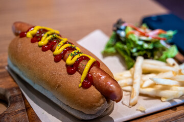 【#ランチ】ホットドッグ