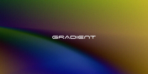 Fototapeta premium Abstract color gradient, modern blurred background and film grain texture, template with an elegant design concept, minimal style composition, Trendy Gradient grainy texture for your graphic design.