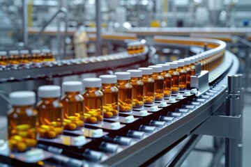 pharmaceutical products are then packaged in various forms, such as blister packs or bottles