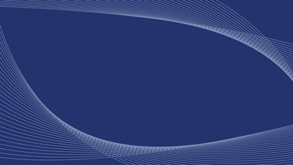 Blue gradient background wallpaper with curve line for backdrop or presentation