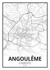 Fototapeta na wymiar Angoulême, Charente