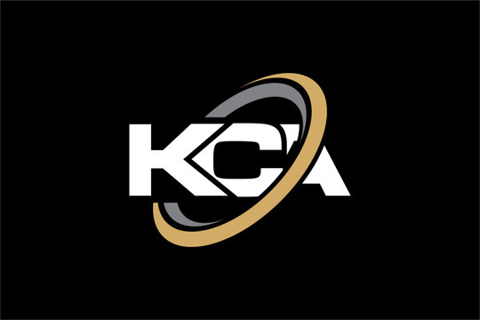 KCA creative letter logo design vector icon illustration