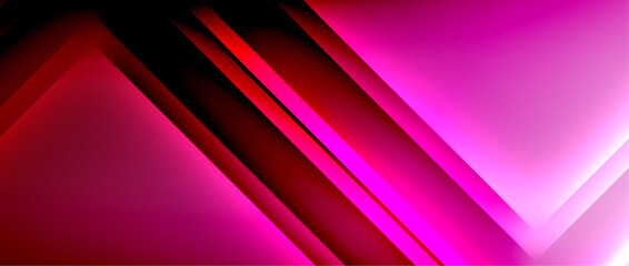 Fototapeta premium Lines dynamic geometric background. Vector illustration For Wallpaper, Banner, Background, Card, Book Illustration, landing page