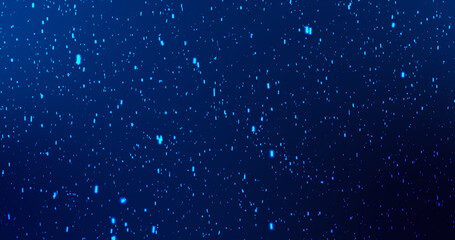 Realistic dust amber particles rising flying background. Ethereal horizontal sparks shining glittering magical award show data presentation concert backdrop. Shimmering wavy defocused blurred dust.