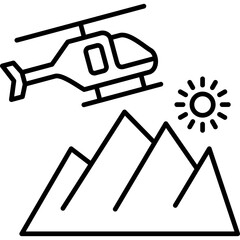 Mountains Icon