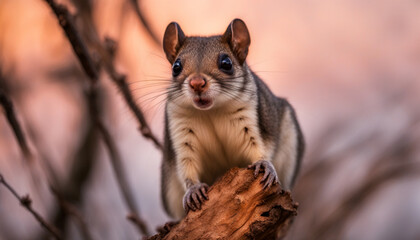 Obraz premium Photo of flying squirrel , wild photography