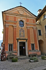 Orta San Giulio, la chiesa di San Rocco sul lago d'Orta - Piemonte