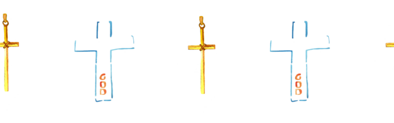 Watercolor hand drawn illustration thanksgiving to the Lord,christian border.Christian. Decorative border for the background of Christian publications, the design of banners, cards, sites