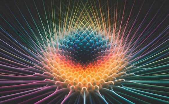 Gabriel Dawe's Ethereal Style - Energy Of Colors Explode, Burst Off