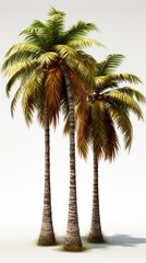 Three Coconut Trees