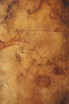 Vintage world map with compass and rhumb lines