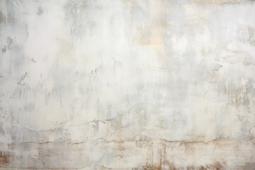 White and gray abstract painting with a rough texture