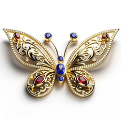 Jewelry - butterfly made of gold.