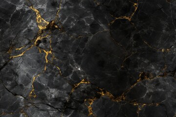 Black and gold marble texture with high resolution