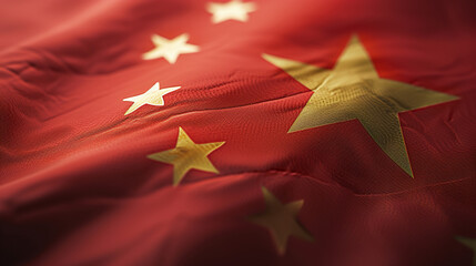 Chinese flag. 