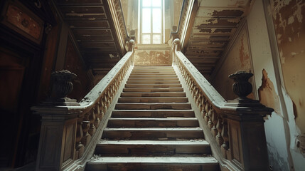 Fototapeta premium interior of the old building
