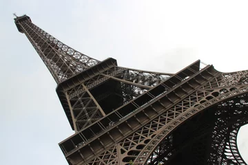 Fotobehang eiffel tower in paris in france © frdric