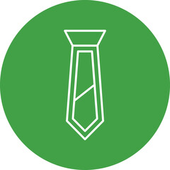 Tie Line Filled Icon