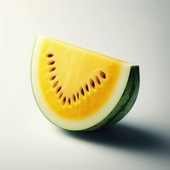 slice of yellow watermelon