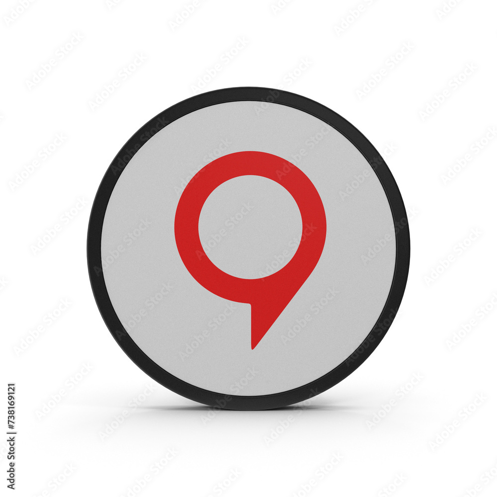 Poster 3d rendering realistic png location map pin gps pointer markers gps location symbol, maps and naviga