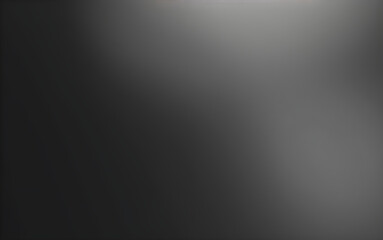 Black smooth gradient background image, gray